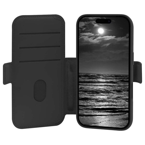 Plånboksfodral med Ställfunktion för iPhone 17 Pro DBRAMANTE1928 Svart