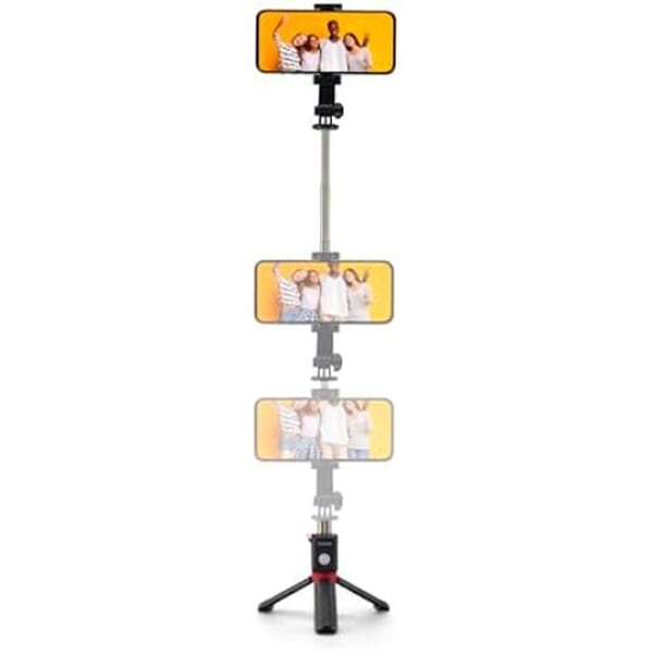 Selfie-sticka - HAMA - Fancy Stand 70 II - Bluetooth-utlösare - Bärbart stativ - 70 cm