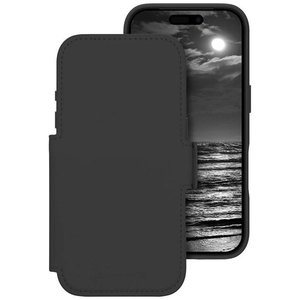 Plånboksfodral med Ställfunktion för iPhone 17 Pro DBRAMANTE1928 Svart