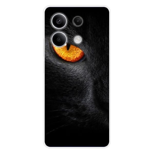 Tryckt silikonfodral kompatibelt med Xiaomi Redmi Note 13 5G Eye of Panterre