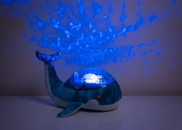 Cloud b - Uppladdningsbart Blue Tranquil Whale Night Light - BTL DIFFUSION