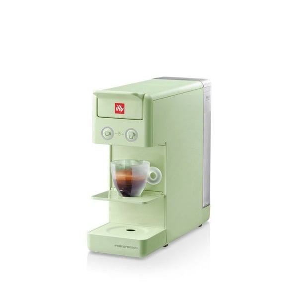 Kahvikone - ILLY - Y3.3 - 0,75L - 19 bar - Automaattinen/Käsikäyttöinen - Pastellivihreä