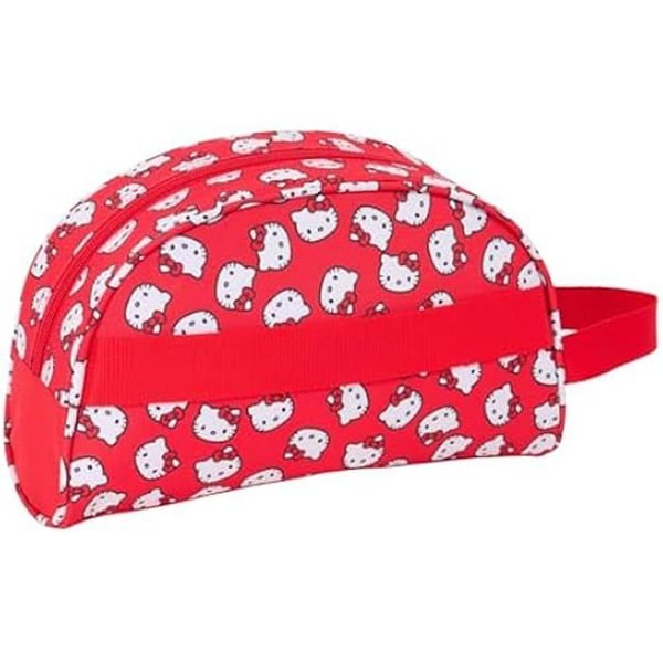Toalettsväska - SAFTA - Hello Kitty Ikonisk - Mjuk - Dragkedja - Rosa