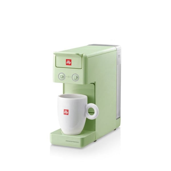 Kahvikone - ILLY - Y3.3 - 0,75L - 19 bar - Automaattinen/Käsikäyttöinen - Pastellivihreä