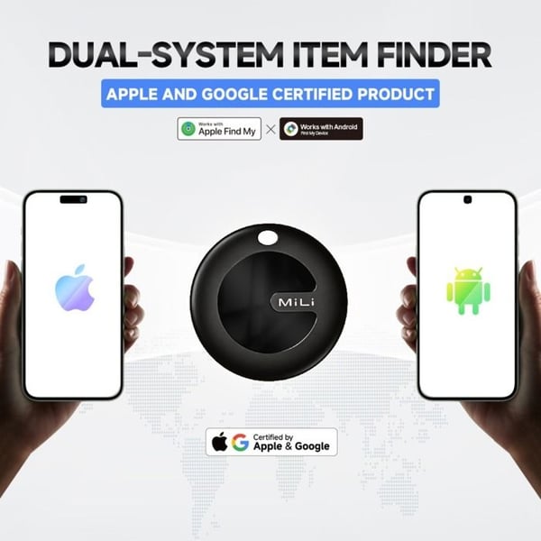 MILI MiTag Duo 1 paket - Apple eller Google Hitta - Mitag-duo-1