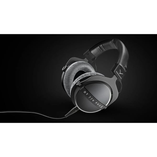 Hovedtelefoner - Beyerdynamic - DT 770 PRO X - 48 Ohm - Kablet - Omøret - Sort