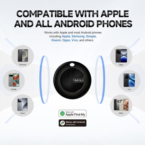 MILI MiTag Duo 1 paket - Apple eller Google Hitta - Mitag-duo-1