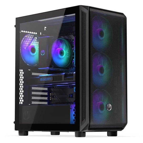 PC-chassi - ENDORFY - ARX 500 ARGB - Härdat glas-panell - Elegant design - Stor torn