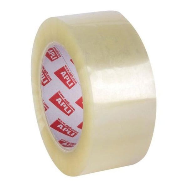 Standardtyst packtejp PP akryl transparent 48 mm x 132 m 28 μm
