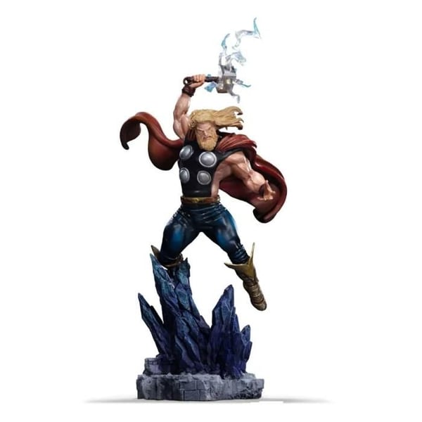 Statuett - IRON STUDIOS - Thor - 38 cm - Resin - Dekorativ