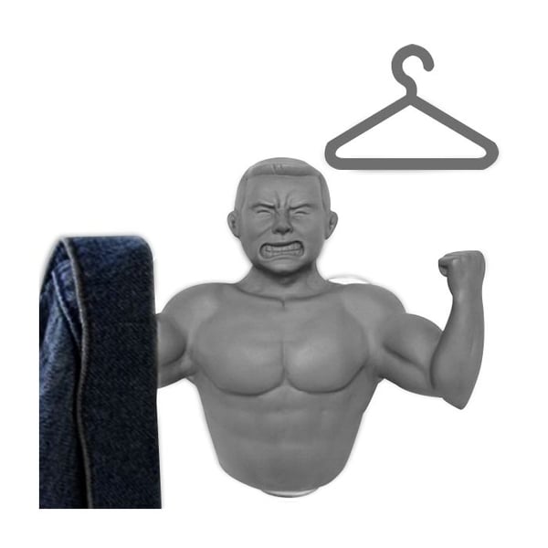 Kroppshängare sugpropp muskulös man