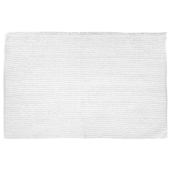 Badrumsmatta 50x80cm "Colorama" vit - 5 five simply smart
