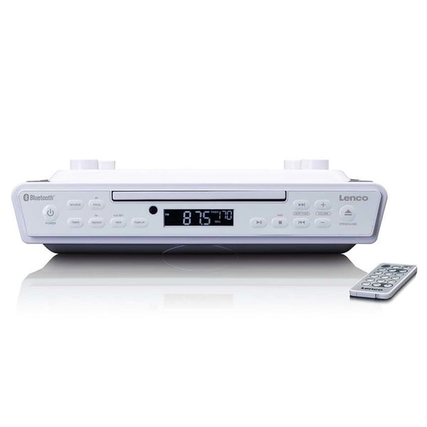 Lenco KCR-150WH - Kök radio och CD-spelare - Vit