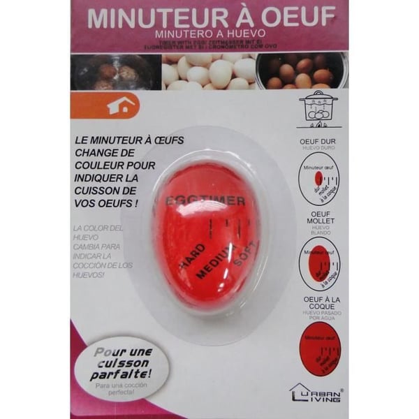Hårdkokt Perfect Cook Egg Timer ändrar färg