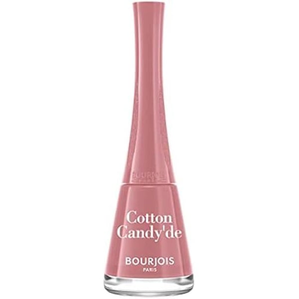 Nagellack - BOURJOIS - 1 Sekund 50 CottonCandy - Snabbtorkande - Panorama Borste - Rosa