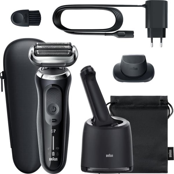 BRAUN Series 7 71-N7200cc elektrisk rakapparat - med precisionstrimmer - AutoSense-teknik - Svart