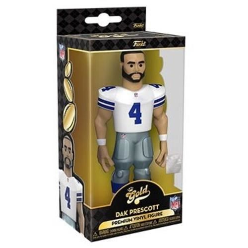 FUNKO GOLD 5 NFL: Cowboys- Dak Prescott (hemuniform) (stilar kan variera) [] Vi