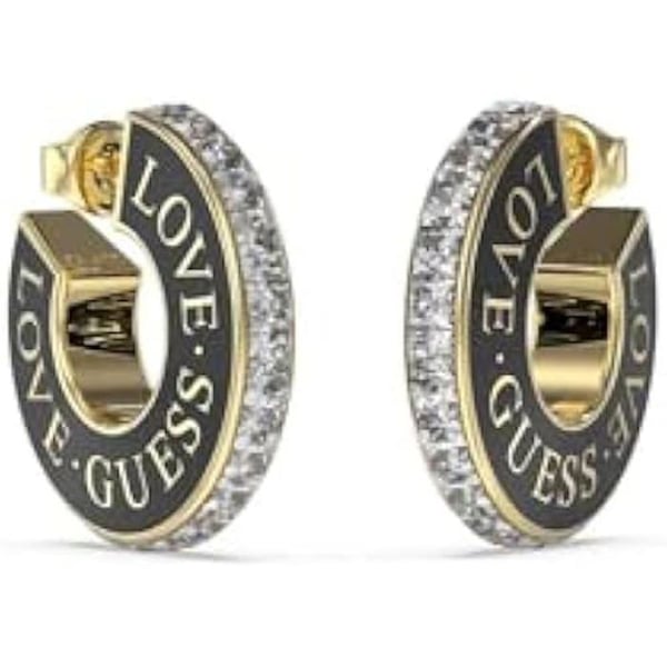 Örhängen för kvinnor Guess Love GUESS i guld Färg JUBE04083JWYGBKT/U, Unitalla, Rostfritt stål, Inga ädelstenar
