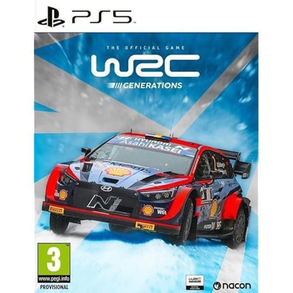 Videospel - MAXIMUM GAMES - WRC - Generations - Designad för PS5 - Bilsport - Flerspelare
