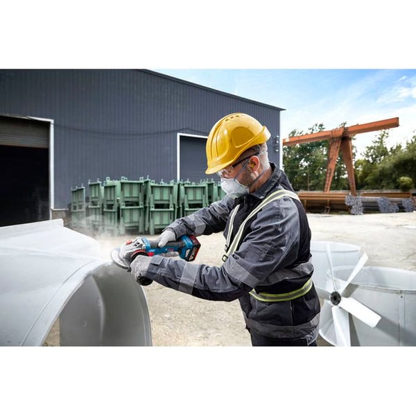 Vinkelslipmaskiner 125 mm - GWS 18V-11 - BOSCH - utan batteri, ingen laddare - L-Boxx - 06019N4102