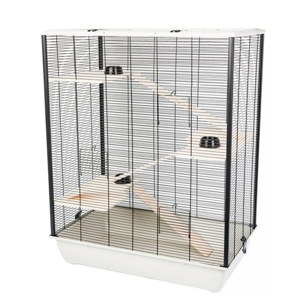 Hamsterbur - INTER-ZOO - Diego + Trä beige - Trä - Inomhus - Enkelt att montera
