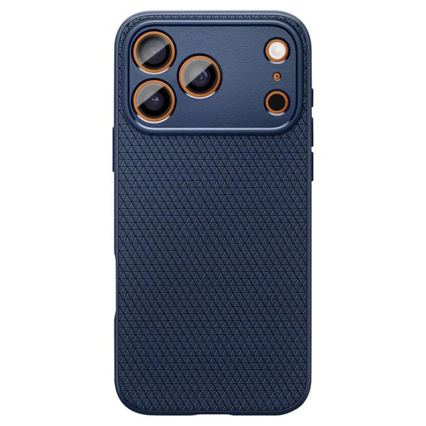 Skal för iPhone 17 Pro Modell Liquid Air Mjuk Antiglid Spigen SGP Marinblå