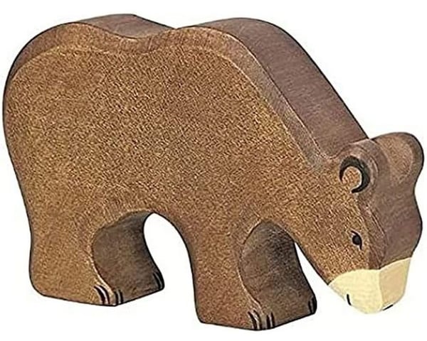 HOLZTIGER - 80184 - FIGUR - BRUNN BJÖRN, ÄTER
