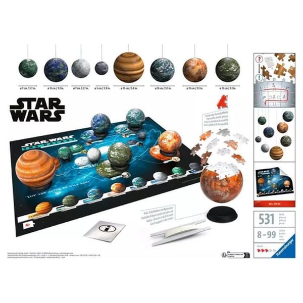 3D-pussel 531 bit(ar) Star Wars