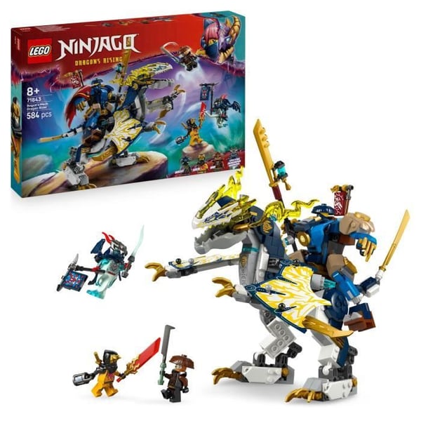 LEGO NINJAGO 71843 Rogue Dragonnierrobot - Byggset för pojkar 8 år