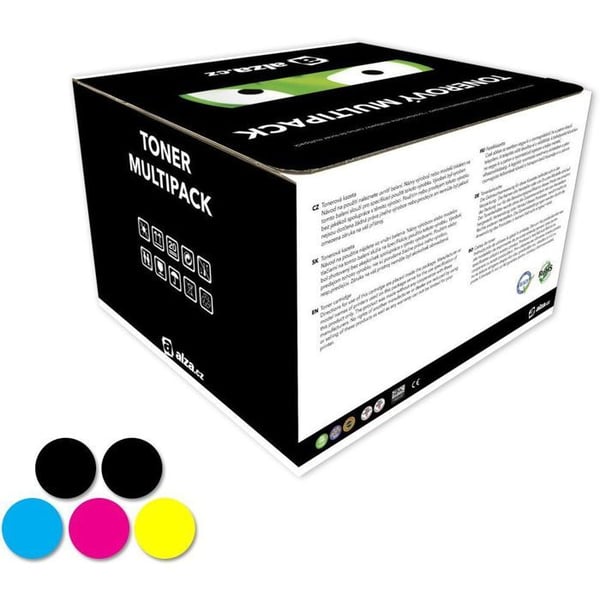 Alza Nr. 125A Multipack 5st för HP-skrivare
