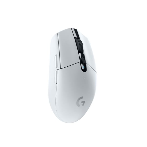 Logitech G305 trådlös mus - Optisk - RF trådlös - 12000 DPI - 400 ips - Vit
