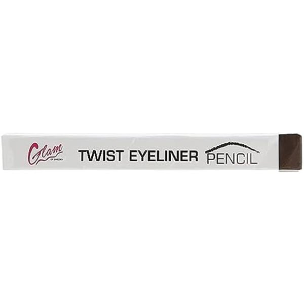 Ögonpenna - GLAM OF SWEDEN - Eyeliner Twist Brun - 0,3 Gr - Precis finish - Enkel applicering