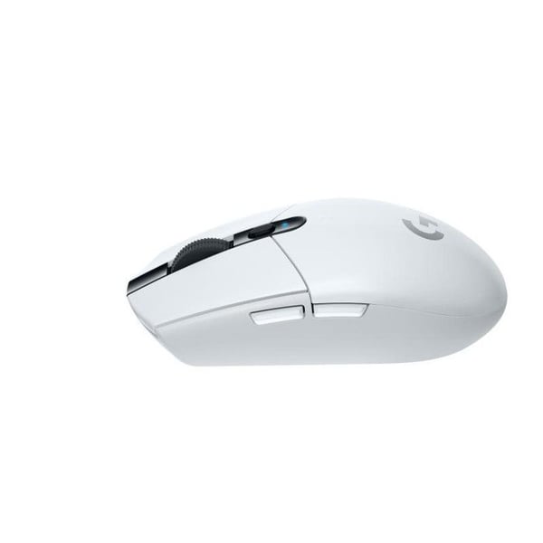 Logitech G305 trådlös mus - Optisk - RF trådlös - 12000 DPI - 400 ips - Vit