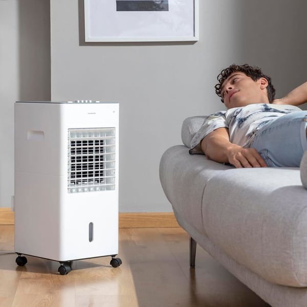 Bärbar Evaporativ Luftrenare - Airvecove - InnovaGoods - 5 L - 65 W - 3 hastigheter