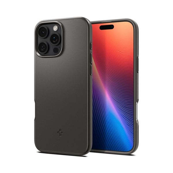 Telefonfodral - SPIGEN - iPhone 16 Pro - Thin Fit Mag MagSafe - TPU/PC - Ultra-tunn 1,55 mm
