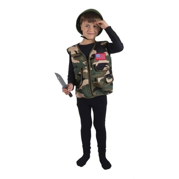 Militärset - LILLA CLOWNEN - Barn - En storlek