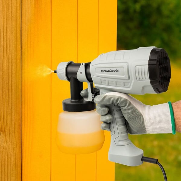 Färgspruta - InnovaGoods - 1 L - 500 W - HVLP - Inkluderade tillbehör