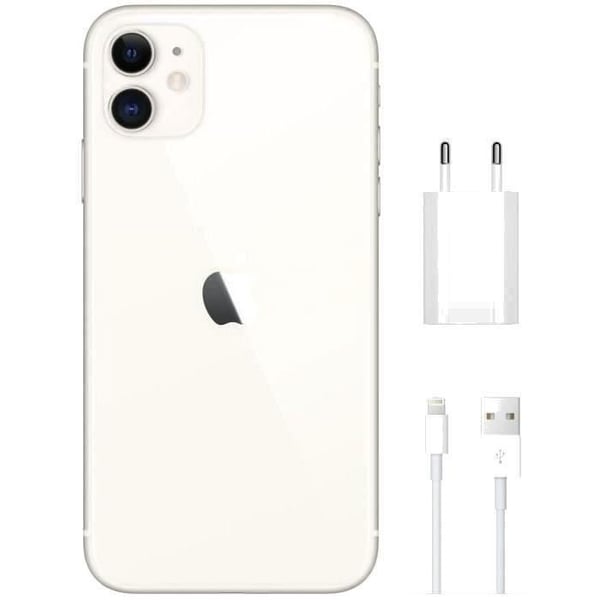 APPLE iPhone 11 256 GB Vit - Begagnad - Utmärkt skick