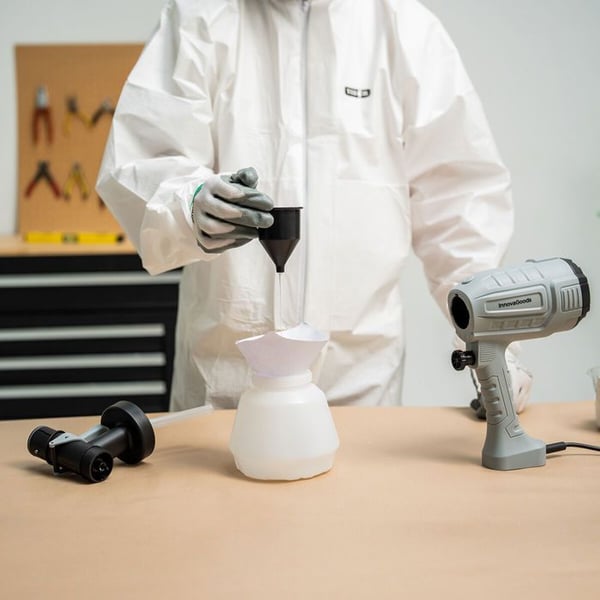Färgspruta - InnovaGoods - 1 L - 500 W - HVLP - Inkluderade tillbehör