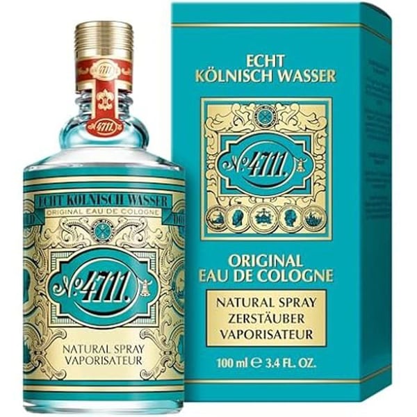 Eau de Cologne - 4711 - Flacon Molanus 100 ml - Unisex - Hespérida-noter - Tidlös friskhet