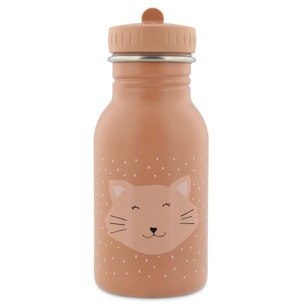 Gourde barn - TRIXIE - Mrs Cat - 350 ml - Rostfritt stål - Lättöppnad pip