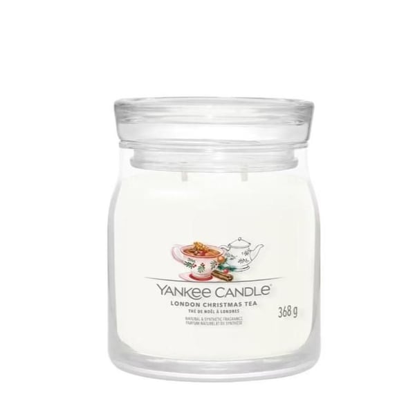 Bougie Thé de Noël i London medelstorlek - Yankee Candle