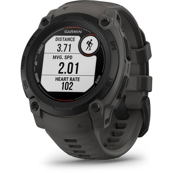 Sportklocka - GARMIN - Instinct E - 40 mm - Svart/Grå kol
