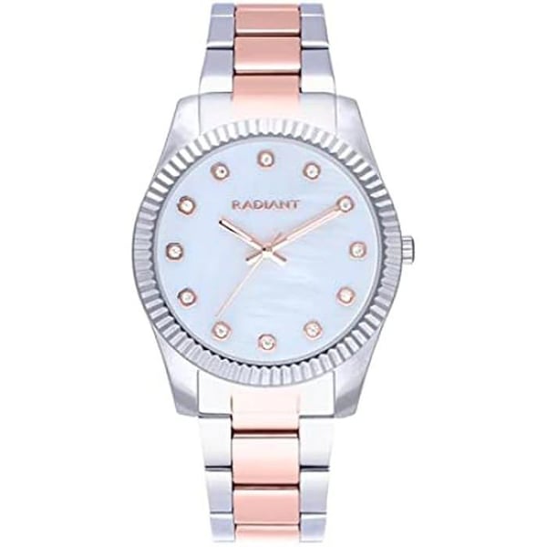 Damklocka - RADIANT - Polynesia Collection - Silverurtavla - Armband i rostfritt stål - 36 mm