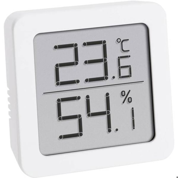 TFA Dostmann Termo-hygrometer hvid 30.5051.02
