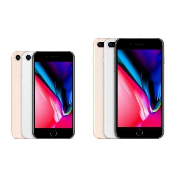 APPLE Iphone 8 Plus 256GB Silver - Begagnad - Bra skick