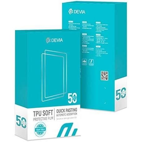 Tillbehör för mobiltelefon - DEVIA - Plveli set - Flexibel - Rep-resistant - Ultra tunn