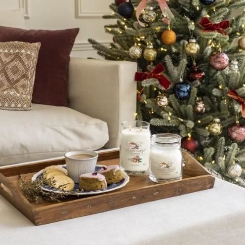 Bougie Thé de Noël i London medelstorlek - Yankee Candle