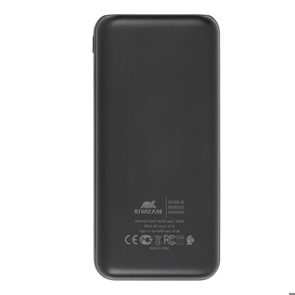 RIVACASE VA2071 20000 mAh Sort