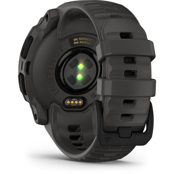 Sportklocka - GARMIN - Instinct E - 40 mm - Svart/Grå kol